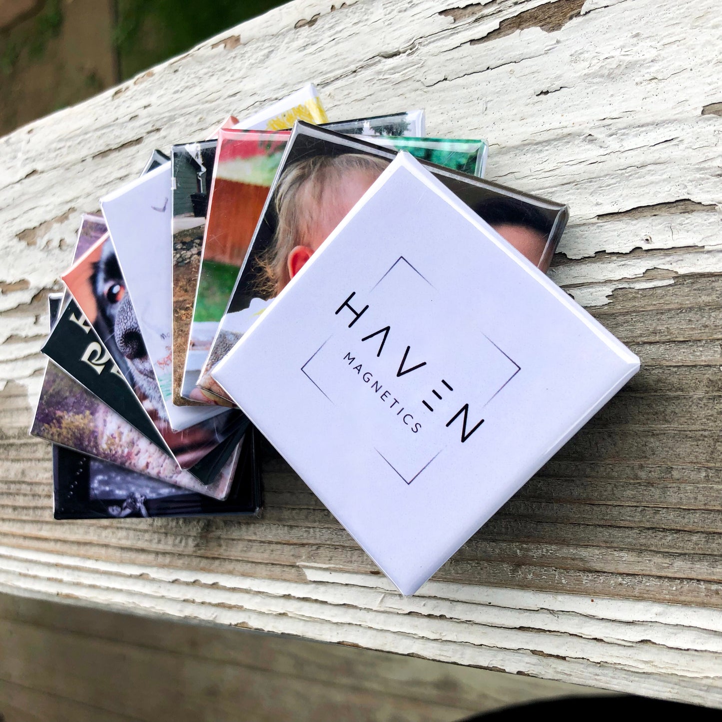 Custom Photo Magnets (Set of 9)