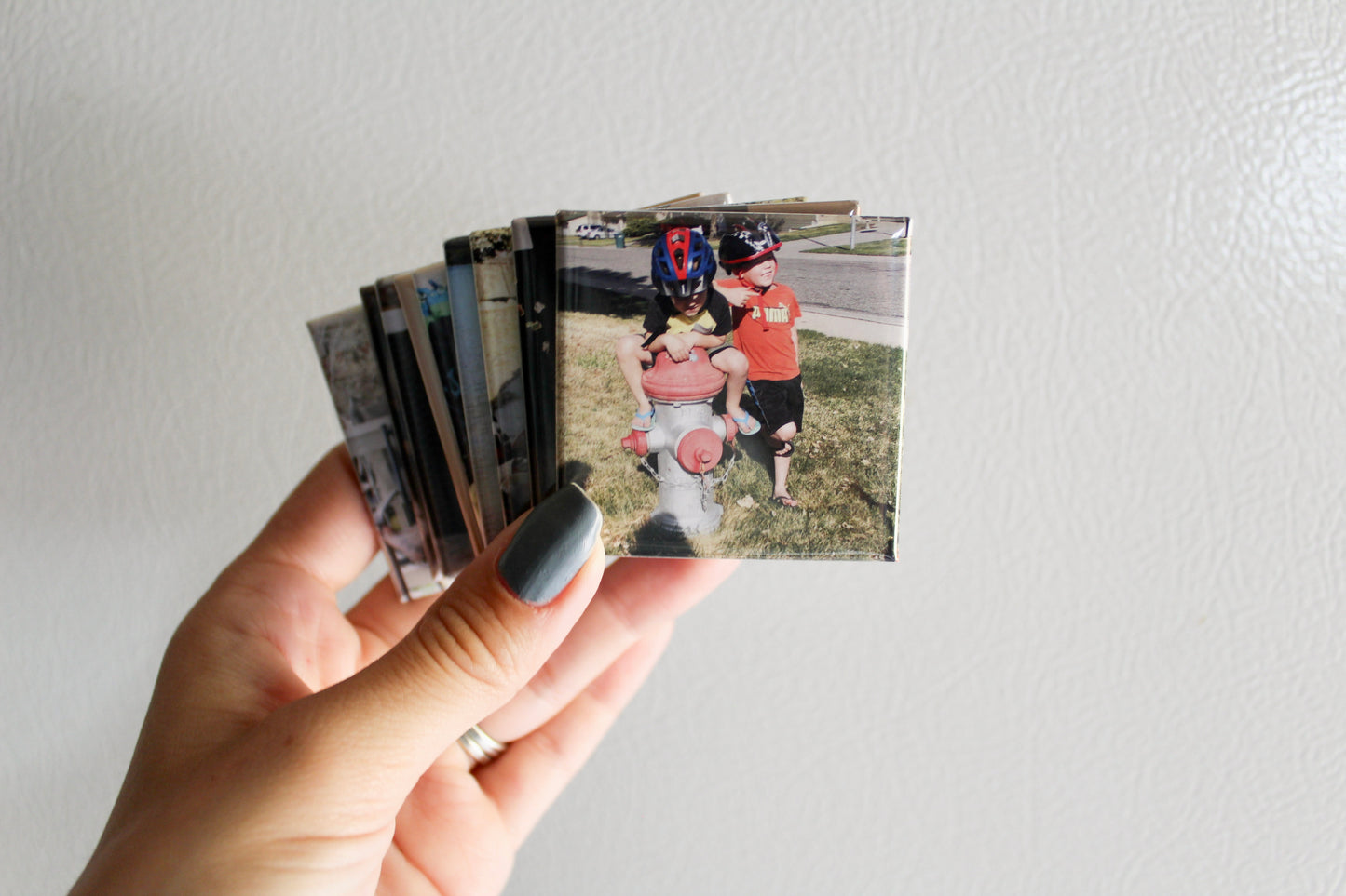 Custom Photo Magnets (Set of 9)