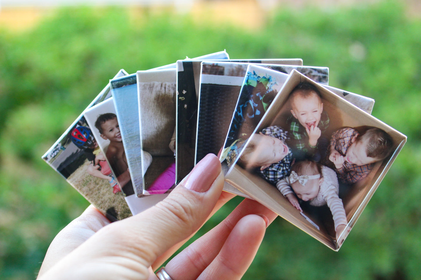 Custom Photo Magnets (Set of 9)