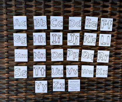 Alphabet Learning Magnets | Trace, Write & Practice