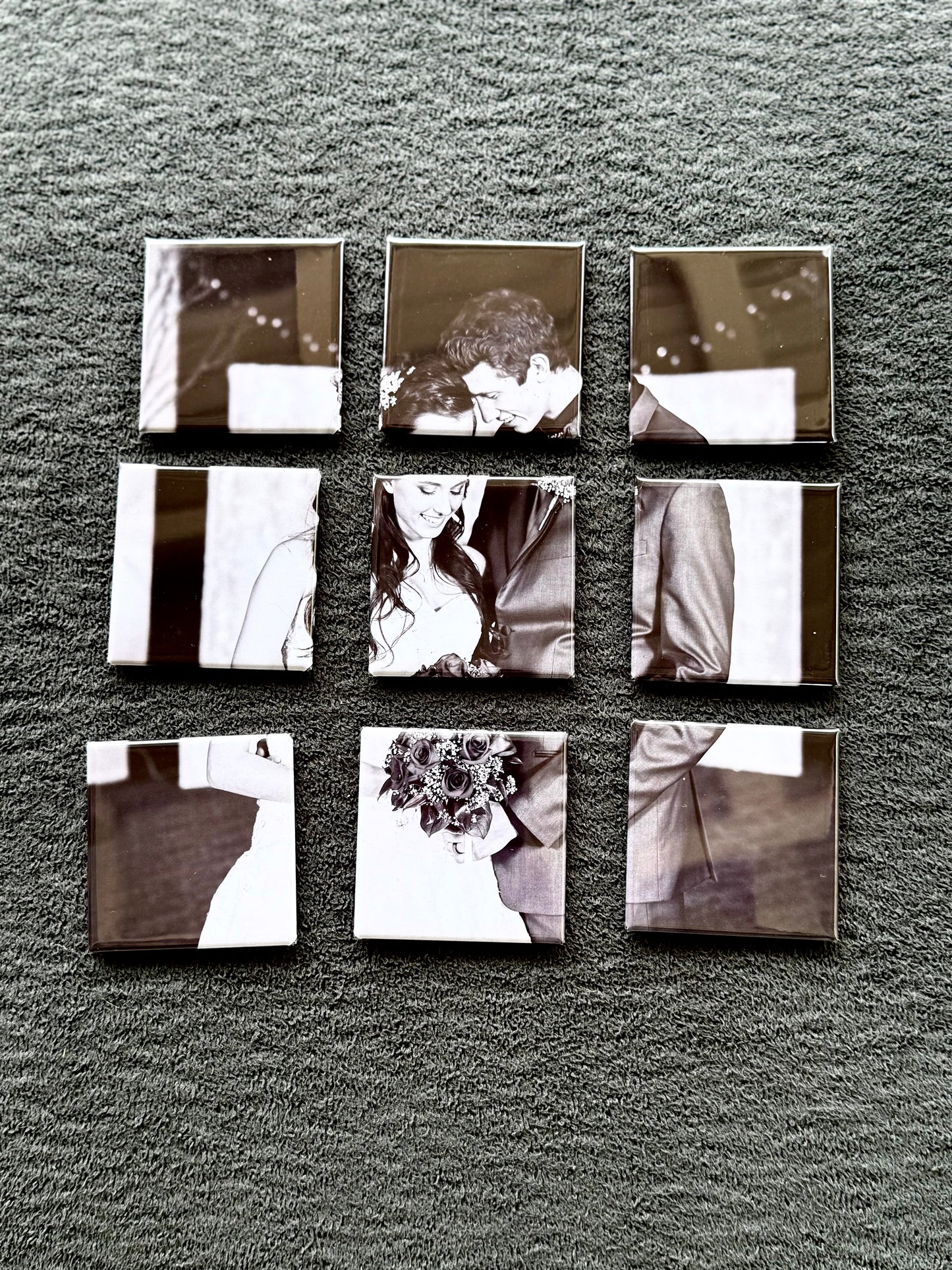 Puzzle Photo Magnet Set