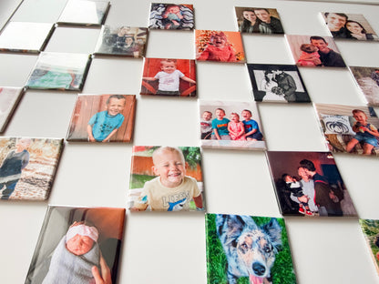 Custom Photo Magnets (Set of 9)