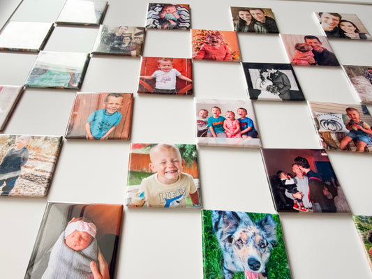 Custom Photo Magnets (Set of 9)